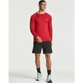 thumbnail image 5 of 4 Pack: Men's Compression Top Long Sleeve Shirt Base Layer Active Athletic Sports T-Shirts, 5 of 6