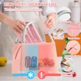 thumbnail image 4 of Lubelski 1 Set Lunch Box Durable Leak-proof Bento Box Set with Lunch Bag Spoon Forks Dishcloth for Kids Adults, 4 of 8