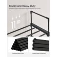 thumbnail image 2 of 10 Tier Metal Shoe Rack - Holds 20 Pairs of Shoes, Easy to Assemble, Black - Ideal for Entryway Shoe Storage, 2 of 9