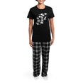 thumbnail image 4 of CafePress - Lots Of Rats Women's Dark Pajamas - Women's Short Sleeve Print T-Shirt and Pants Dark Cotton Pajama Set, 4 of 7