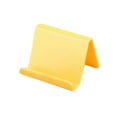thumbnail image 1 of Matsuzay Base de soporte de color caramelo universal Soporte ligero para teléfono móvil Decoración de soporte ajustable plegable resistente al desgaste Teléfono y Comunicación Amarillo PC 1, 1 of 6
