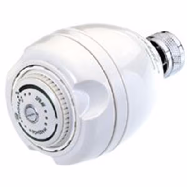Massage Showerhead 1.5 GPM Water Sense Approved 10 Year Warranty (Niagra)