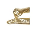 thumbnail image 4 of INSPIRE CHIC Women's Faux Leather Gloves Shiny Full Finger Opera Long Evening Warm Glove One Size Gold, 4 of 6