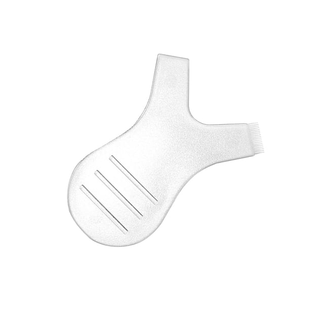 Jumpingount Herramienta para permanente de pestañas 10X Cepillos para pestañas Dulce regalo Cepillo en forma de Y Transparente Pinceles de maquillaje y herramientas Transparente