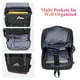 thumbnail image 4 of Mochila de viaje WITZMAN Canvas para hombre con portátil de 17 pulgadas, color negro, 4 of 8