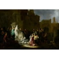 thumbnail image 3 of Willem de Poorter 14x11 Black Modern Framed Museum Art Print Titled - St. Paul and St. Barnabas at Lystra (1636), 3 of 5