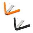 thumbnail image 3 of Sharpener Double Sided Portable Mini Whetstone Sewing Hunting Foldable Sharpening Stone Kitchen Handheld Whetstone Household Tools Home for Hiking Orange, 3 of 9