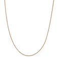 thumbnail image 1 of Quality Gold BOX095-16 0.95 mm x 16 in. 14K Yellow Gold Box Chain, 1 of 1
