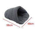 thumbnail image 4 of Cama para gatos, nido cálido, sofá, alfombrilla para cachorros, perrera de invierno, cojín para s, perros, s Medio Zulema Casa de la cama del gato, 4 of 8