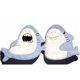 thumbnail image 1 of wonima01 2pc Quick-Dry Hanging Hand Seal Coastal Beach Decorative Towels for Kitchen Bathroom Cute Shark Fish Design for Animal Lovers! (Blue-Shark), 1 of 1