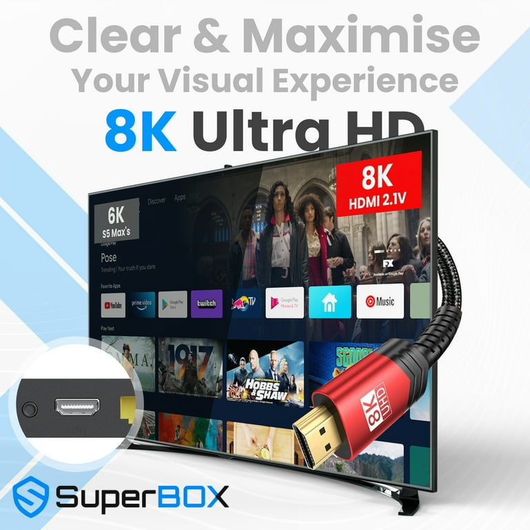 SuperBox S5 Max Bundle 8K HDMI, 64GB Card/Drive, WiFi Extender,Keyboard IN-STOCK - Foto 3
