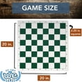 thumbnail image 2 of WE Games Tournament Chess Set with 20 inch Roll-Up Vinyl Chess Board with Carry Bag, 2 of 10