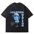 thumbnail image 2 of Maddox Batson MB Photo Vintage Wash T-Shirts Cosplay Women Men Cotton Short Sleeve Tee, 2 of 6