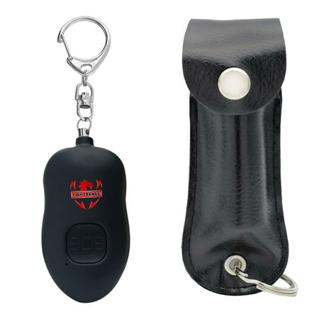 Fightsense Self Defense Keychain, Pepper Spray & Personal Safety Alarm with LED Flashlight for Women Security, 140db Emergency Safety Alarm for Women, Childrens, Elders