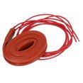 thumbnail image 4 of Heating Tube, Soft 15 X 1000mm Waterproof 40w Fast Silicone Heating Tube  For Air Conditioning Compressor DC12V,DC24V, 4 of 8