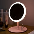 thumbnail image 2 of Espejo de maquillaje LED, venta al por mayor, espejo de tocador inteligente, espejo de escritorio con lámpara, espejo de maquillaje para estudiantes, espejo de belleza para dormitorio, 2 of 5