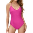 thumbnail image 2 of YDLCAFD Women's Solid Color Swimsuit Bikini Fascinating Backless Swimsuit M, 2 of 6