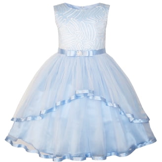 Sunny Fashion Pretty Flower Girls Tulle Dress Unicorn Rainbow, Birthday  Kids Party, Age 7-10 Years - Walmart.com