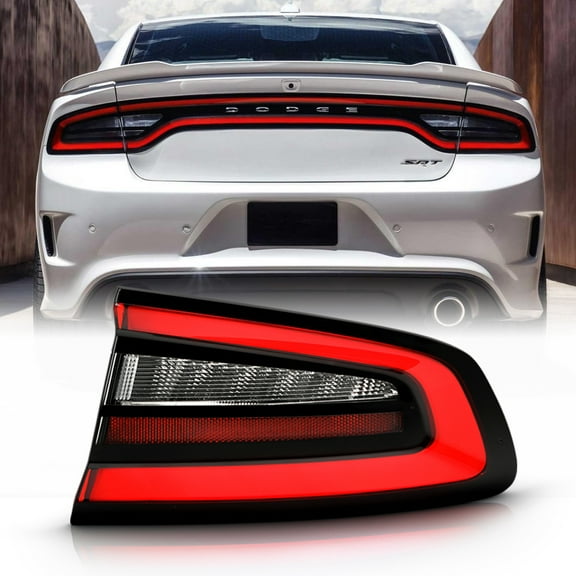 For 2015-2022 Dodge Charger Tail Light Brake Lamp Outer Body Mounted - Passenger