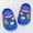 Blue, variant on Kids Cartoon Garden Clogs, Anti-Slip Lightweight Summer Sandals, Convertible Backstrap Slip On Pool Water Shoes for Toddlers 9M-6 Years