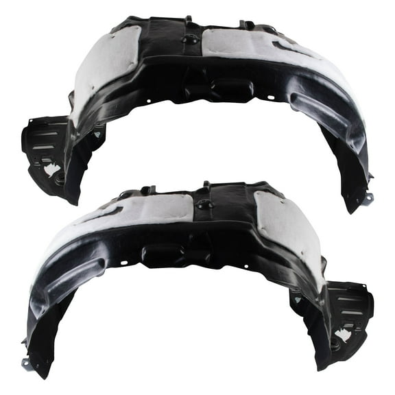 TRQ Inner Fender Liner Set Fits 2013-2017 Lexus LS460 2013-2016 LS600h BDA15781