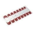 thumbnail image 4 of Tiras de esmalte de uñas de gel Yuyangstore 16 unidades Rojo oscuro, 4 of 8