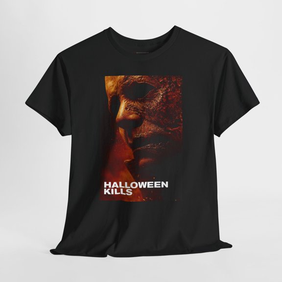 Halloween Kills 2021 Retro Movie Poster Horror Unisex Graphic T-Shirt