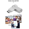 thumbnail image 5 of Flash Drive 32GB USB 3.0 Flash Drive 32GB Thumb Drive USB Drive Large Capacity Jump Drive Rotary Pen Drive with LED Indicators (10PACK * 32GB USB 3.0 BACK), 5 of 5