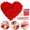A1(E/1.97"*2.17"/1pack), variant on WUJDF 1000 Pcs Rose Petals,Artificial Roses Petals,Fake Silk Flowers for Decoration,Flower Petals forJust Married Proposal Romantic Night Wedding Valentine Anniversary Event Party Decor
