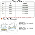 thumbnail image 3 of Loopsun Plus Size Bras for Women, Fashion Comfortable Womens Lace Beauty Back Strap Wrap Plus Size Bra Red 90, 3 of 4