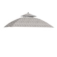 thumbnail image 2 of Garden Winds Replacement Canopy Top Cover for the Windsor Grill Gazebo -Standard 350 - Damask Beige, 2 of 8