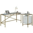 thumbnail image 6 of Sauder Harper Heights L-Desk, White Finish, 6 of 17