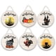 thumbnail image 4 of Halloween Wooden Doorplate Hanger New Pumpkin Black Cat Ghost House Bat Party Scene Decoration, 4 of 4