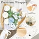 thumbnail image 2 of Paquete de 100 Fundas de Flores para Ramo, Bolsa de Papel de Regalo de Flores de 14 X 22 Pulgadas, Papel de Flores Kraft Frontal Transparente, 2 of 5