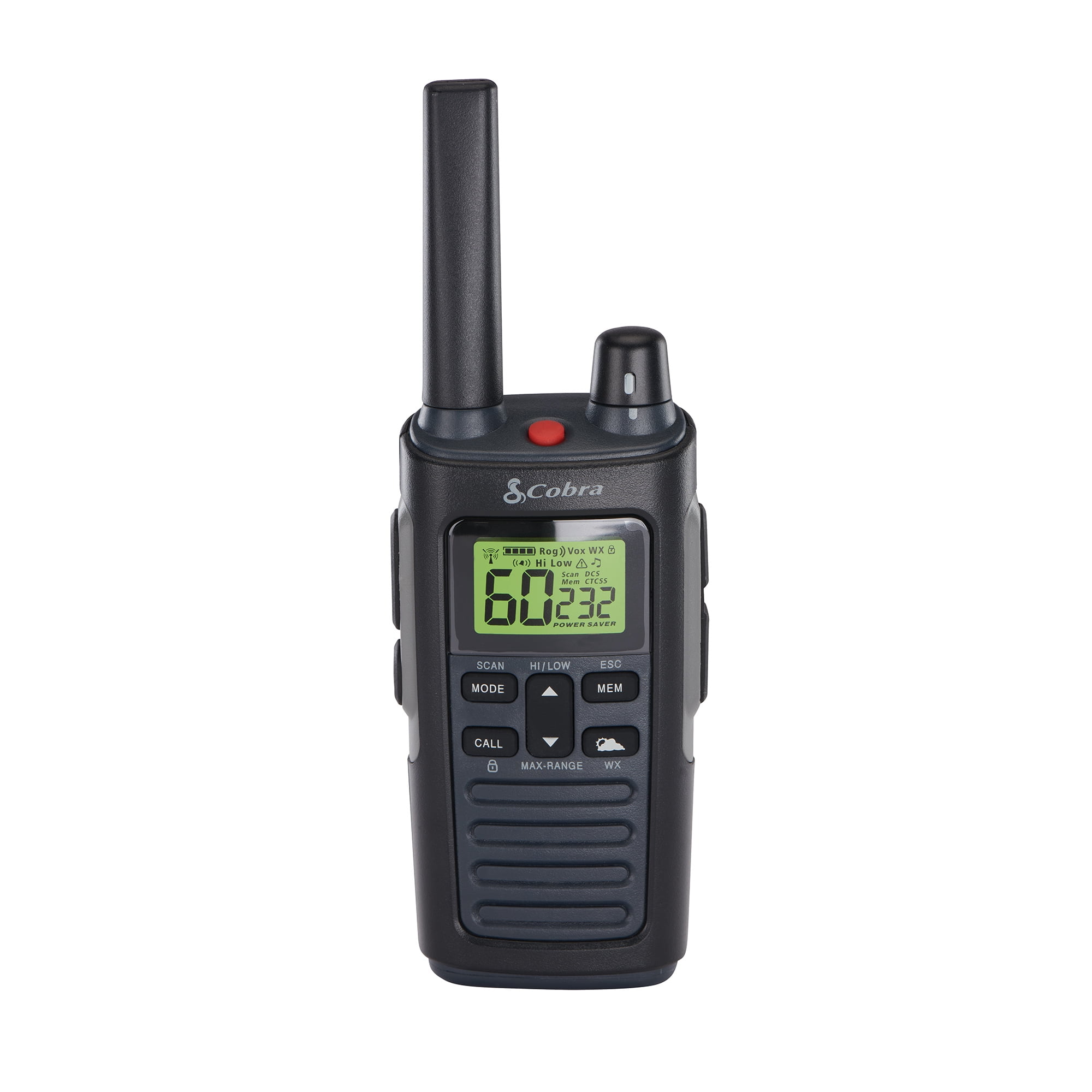 Cobra RX685 Walkie Talkies Pair, 40-Mile Range 2-Way Radios, IP54 Waterproof, NOAA Weather Alerts