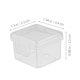 thumbnail image 2 of Caja para guardar queso Jibingyi, mini lonchas, contenedor para guardar queso, caja para empaquetar queso con tapa, 2 of 8