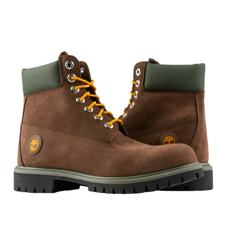 TimberlandTimberland 6-Inch Premium Waterproof Men's BootsDark Brown Nubuck9.5M