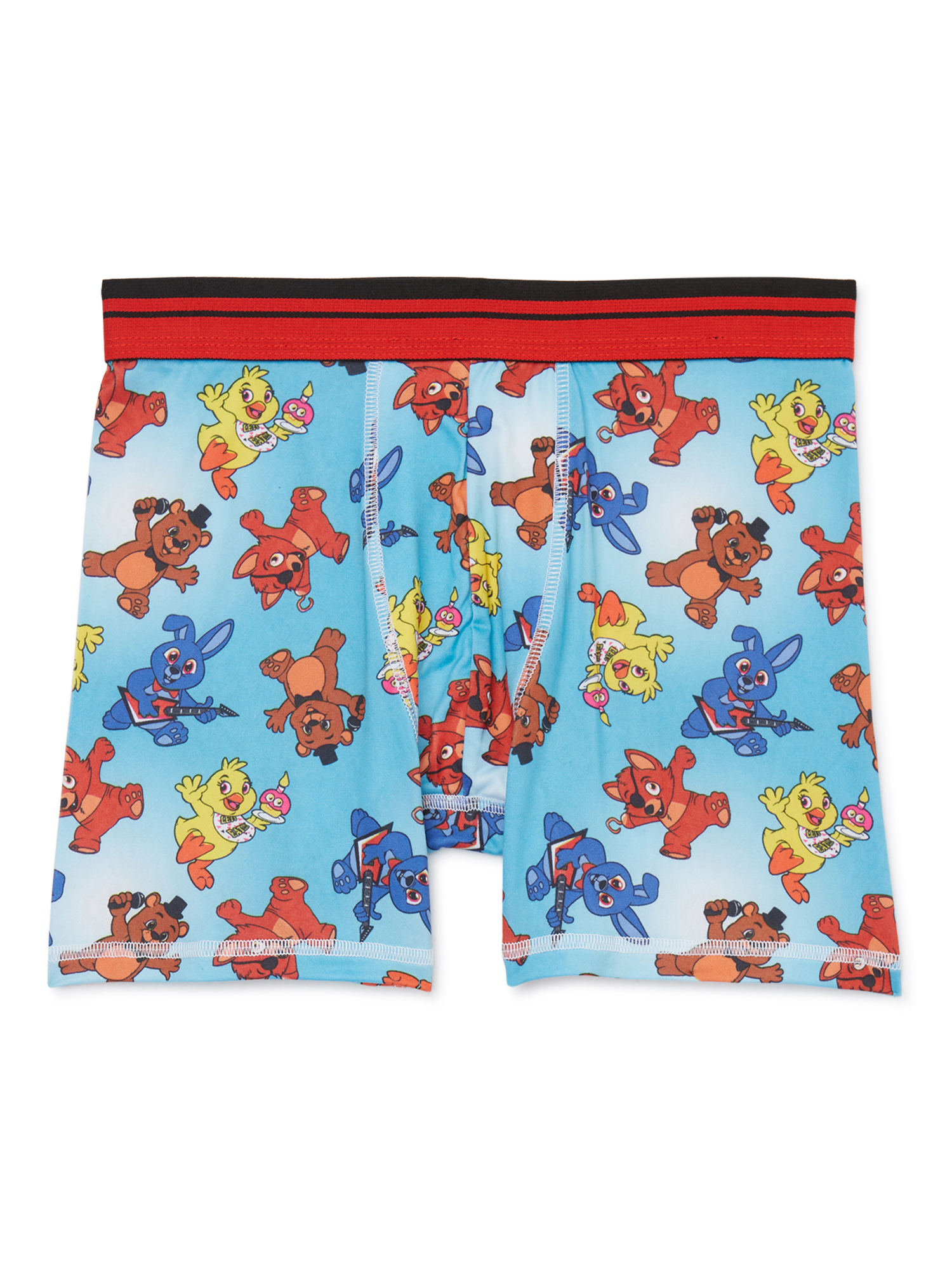 Bioworld 4-Pack Boys Boxer Briefs | Pick Your Themes: Naruto, Minecraft, Pokémon, Batman, Dragonball, FNAF