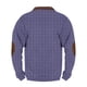 thumbnail image 4 of Blusas y camisas de manga larga con cuello redondo Sudadera con capucha de cuello redondo para hombre Jersey estampado Blusa de poliéster de manga larga para hombre, 4 of 4