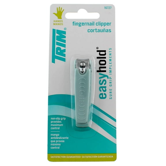 Trim Easy Hold Fingernail Clipper, 1 Ea, 2 Pack