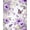 White, Pattern 1, variant on ODIKA 4'x6' Machine Washable Non-Slip Area Rug, Vintage Lilac Hibiscus with Motifs and Delicate Floral High Traffic Rug, White, 59726