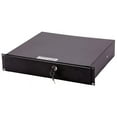 thumbnail image 2 of DEEJAY LED TBH2URDW Well-founded Locking Drawer Rack Space Installed In Any Standard 19" Equipment Rack 2u Metal Locking Rack Drawer Equipment Includes An Extra Wide Removable Front Panel, 2 of 3