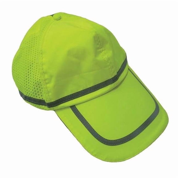 Condor Baseball Cap,Polyester,Hi-Vis Lime 25F542