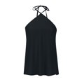 thumbnail image 2 of Fengqque Women Tops Sexy Suspender Solid Color Summer V Neck Sleeveless Tank Tops Blouse, 2 of 5