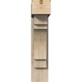 thumbnail image 2 of Ekena Millwork 7 1/2"W x 26"D x 34"H Merced Block Smooth Bracket w/ Offset Brace, Douglas Fir, 2 of 25