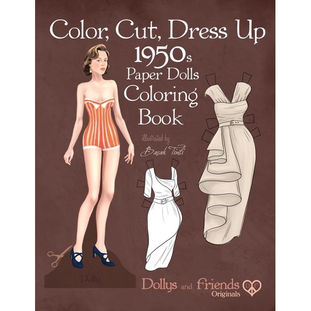 1950s paper dolls