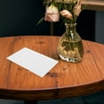 thumbnail image 4 of OULII 25Pack Half Letter Paper Blank White Cards For Users Needing Seating Management, 4 of 7