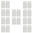 thumbnail image 5 of FUEENIRVA Portable Beverage Bag Plastic Retail Bags Transparent 100pcs, 5 of 7