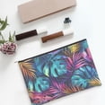 thumbnail image 6 of Cauagu Colorful Tropical Leaves for Tyvek Makeup Bag,Reusable Travel Cosmetic Bag Women Organizer Toiletry Bag Birthday,Gifts for Women Girlfriend Mom Teacher 6.5’’*8.9’’, 6 of 7