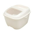 thumbnail image 1 of EGNMCR 10KG Flip Cover Sealed Multi-function Rice Bucket Storage Box Kitchen Household Rice Storage, 1 of 2
